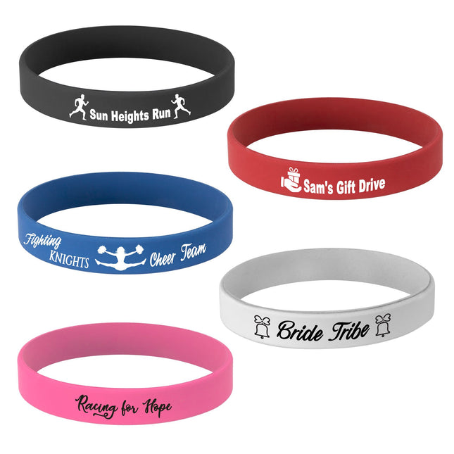 4 1/8" Silicone Bracelet