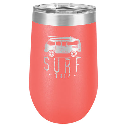 16 oz. Stemless Wine tumbler W/ Slide Top