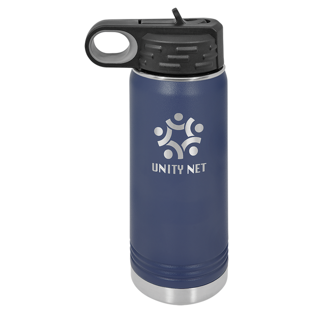 20 oz. Water bottle W/ Flip Top
