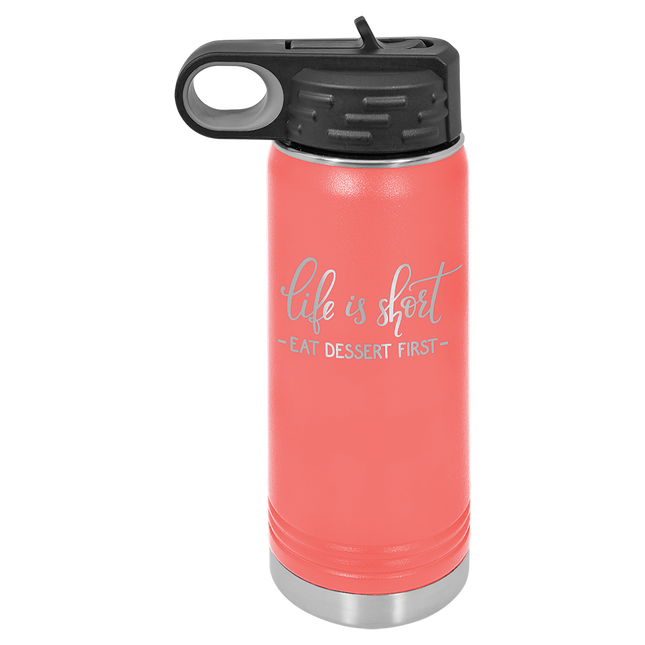 20 oz. Water bottle W/ Flip Top