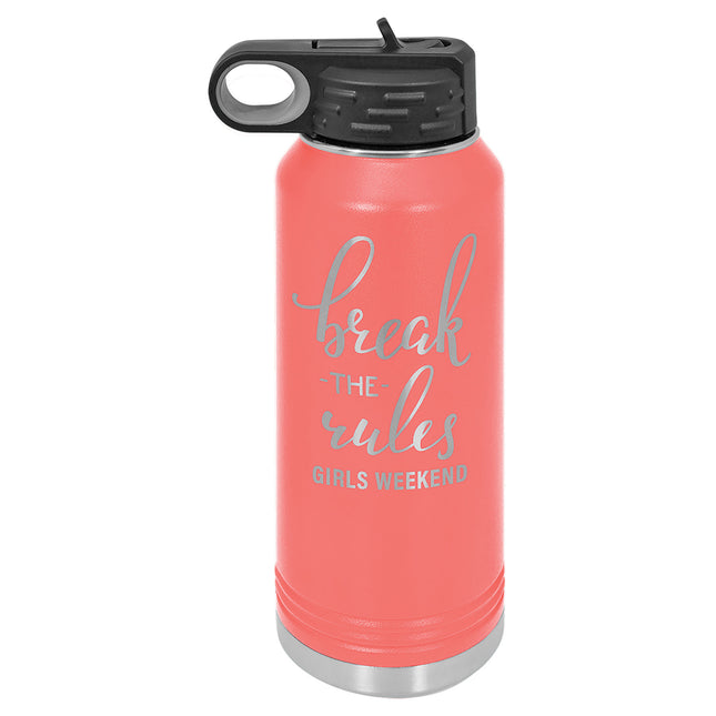 30 oz Water Bottle W/ Flip top